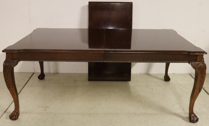 Chippendale dining table