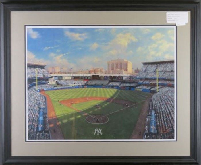 Yankee Stadium Giclee by Thomas Kinkade