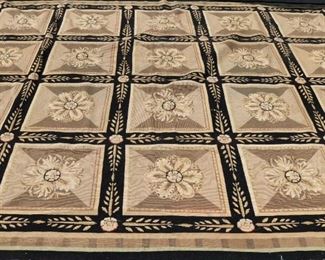 Large needlepoint rug