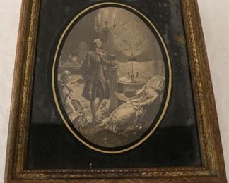 Jewelry box w/ scene