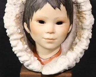 Cybis porcelain statue