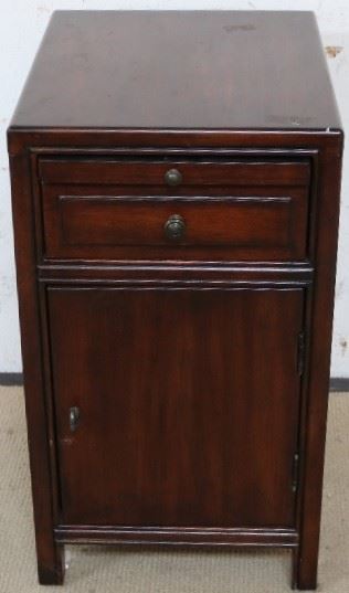 Mahogany one door stand