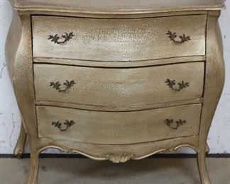 Bombe 3 drawer commode