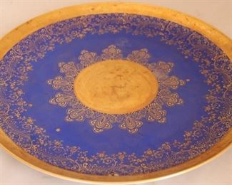 Gold overlay charger