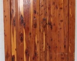 Cedar wardrobe