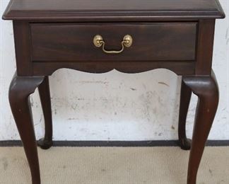 Henkel Harris one drawer table