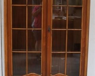 French satinwood cabinet