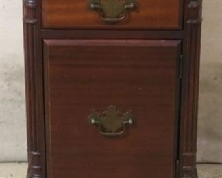 Mahogany bedside stand