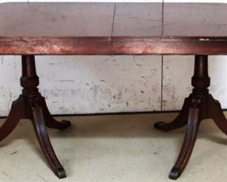 Mahogany dining table