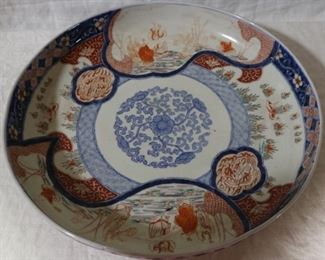 Vintage Imari large charger