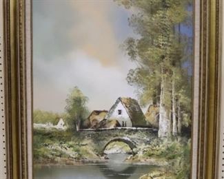 Ludwig David Chateau painting