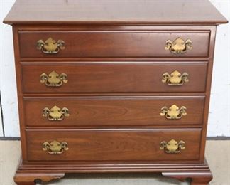 Cherry bachelor chest by Willett