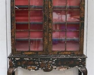Lovely painted china cabinet