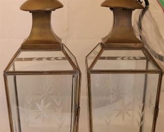 Etched lanterns