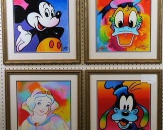 Disney Suite giclee by Peter Max