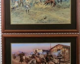 Tenderfoot and Loop and Swift Horse's by CM Russell