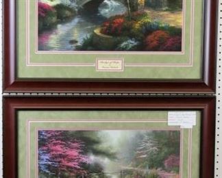 Bridge of Faith & Bridge of Hope Giclee by Thomas Kinkade