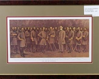 Lee and His Generals by Matthews