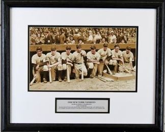1938 New York Yankees World Series Champions