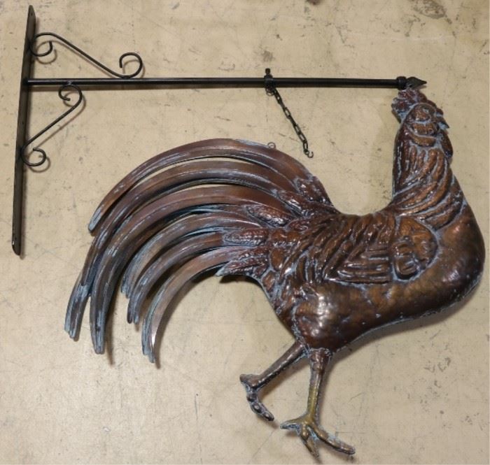 Rooster wall hanger