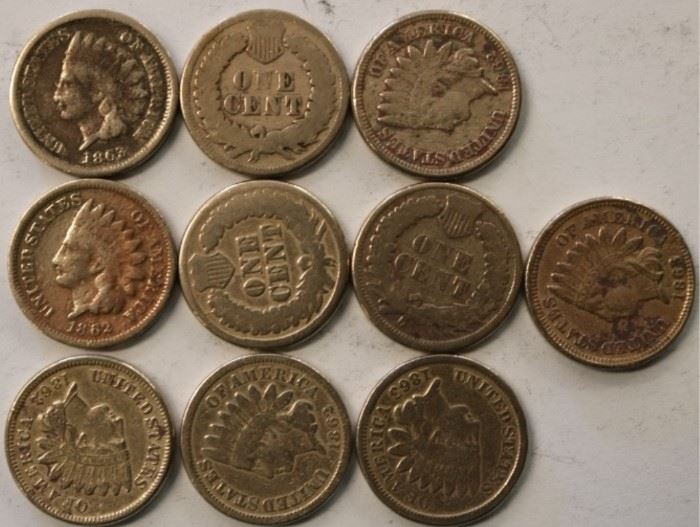 Indian head cent copper-nickel