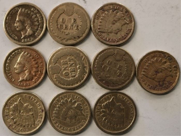 Indian head cent copper-nickel