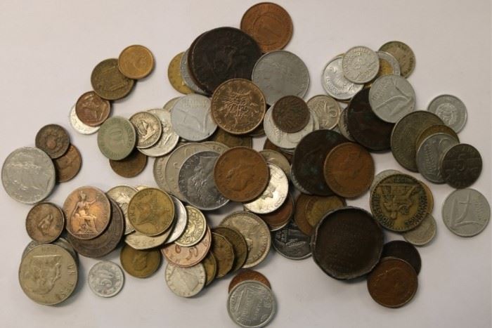 Group foreign coins