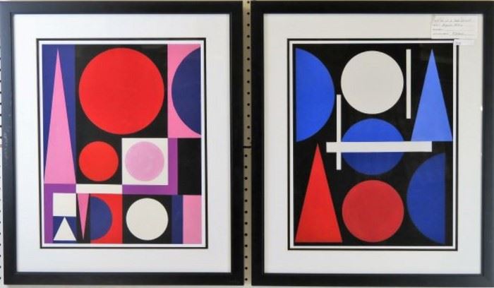 Nude / Accent Giclee by Auguste Herbin