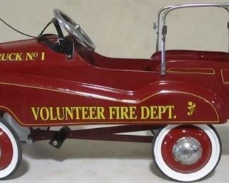 Pedal fire truck