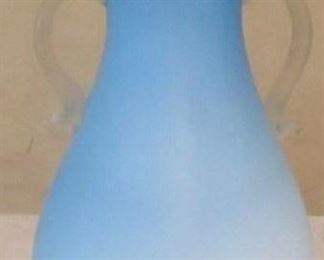 Satin monumental vase