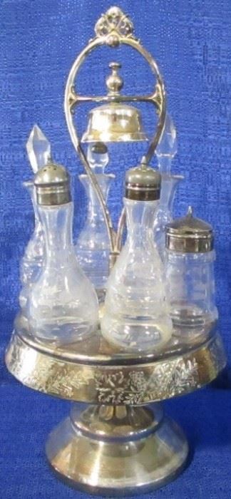 Victorian castor set
