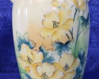 Hand painted vase