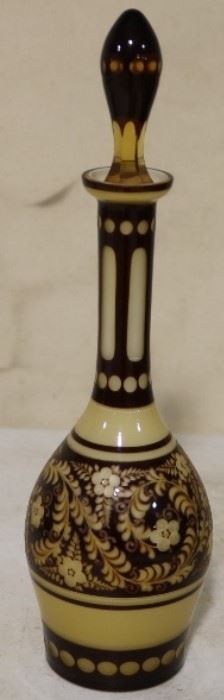 Bohemian cut decanter