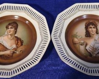 German Portrait plates