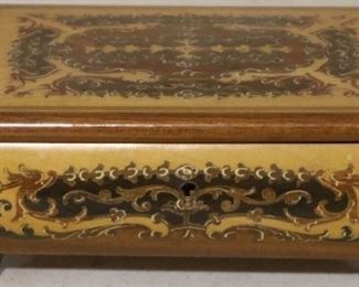 Inlaid music box