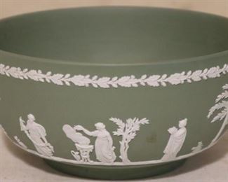 Green Wedgwood bowl