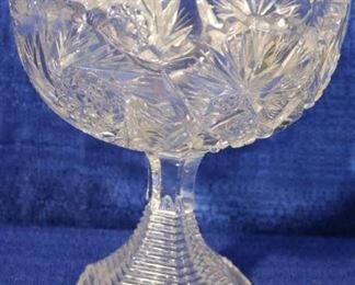 cut glass compote