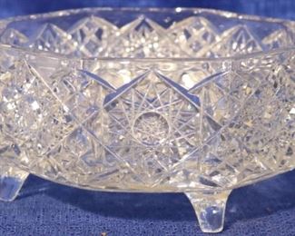 cut glass bowl