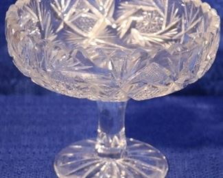 cut glass compote
