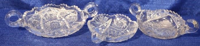 cut glass dishes