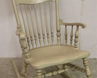 Spindle back rocker
