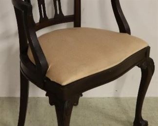 Chippendale vanity chair