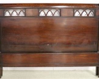 Mahogany full size bed