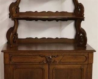 Victorian etagere chest