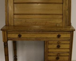 Slant lid Victorian desk