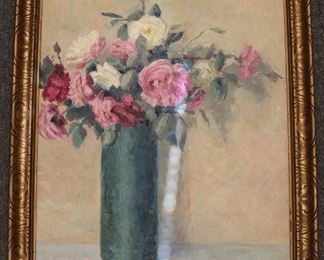 Virginia Woolley oil on board