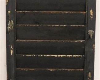 Shutter wall hanging