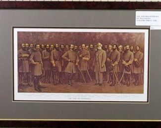Lee and His Generals by Matthews