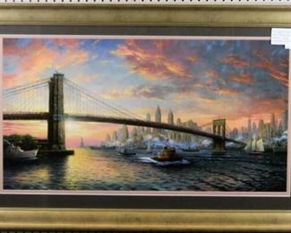 Spirit of New York Giclee by Thomas Kinkade