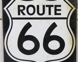 Route 66 sign